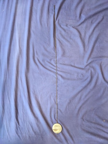 Vintage wall clock pendulum - wall,