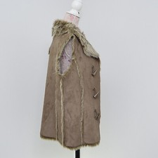 Vintage Gilet Suede Effect