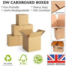 Cardboard Boxes Double Wall Packing Cartons Storage Removals Mailing Moving Box