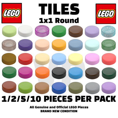Lego 98138 1x1 round tile - 1x1,
