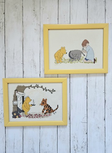 Winnie the pooh framed cross - winnie,