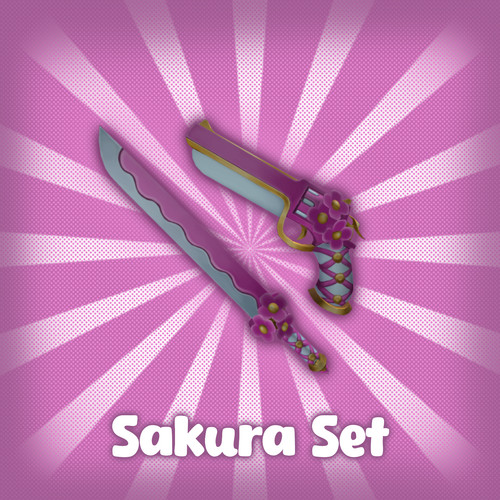 Sakura set mm2 godly bundle - set,