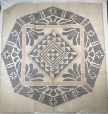 Vintage Rug Stencilled Canvas