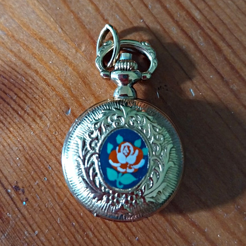 Rotary quartz full hunter - hunter, gold