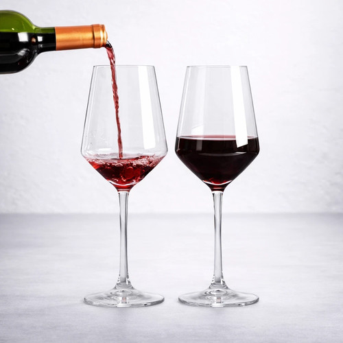 Wine glasses clear large - glasses,