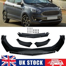 Lower Front Bumper Lip Spoiler Splitter Universal Fit For Ford KA RU8 2009-2016
