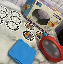 3D VIEW MASTER Winnie The Pooh MATTEL Fisher Price 36665 + Cinderella  Sea Life
