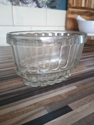 Vintage press glass jelly - ,