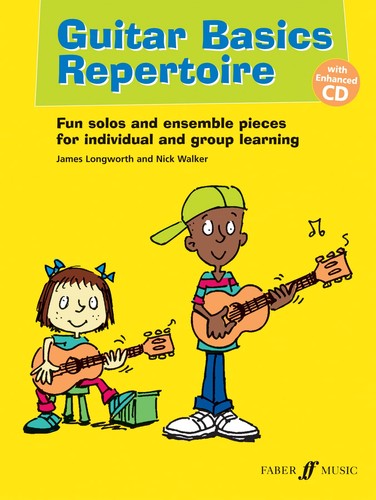 Guitar basics repertoire with - repertoire, (with