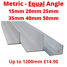 ALUMINIUM ANGLE 15mm 20mm 25mm 35mm 40mm 50mm Equal Angle / Length 2500mm