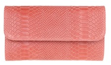 Snake Print Genuine Suede