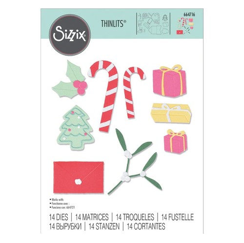 Sizzix thinlits dies stocking - dies,