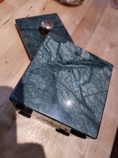 Genuine Marble Bottle Green