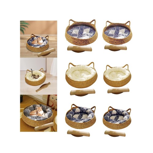 Cat bed basket - cat,