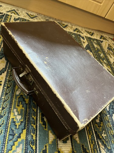 Cheney vintage brown hard - cheney,