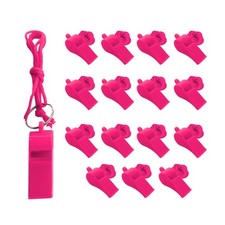 Bag of 10 Pink Plastic