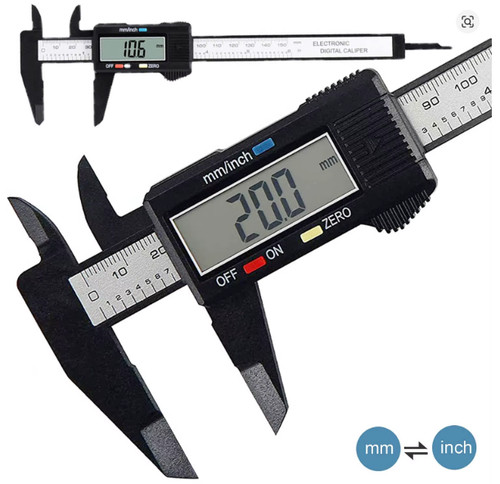 Lcd digital vernier - 6'',