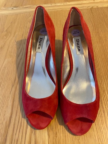 Dune ladies coral suede - ladies,