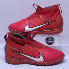  Nike Football Boots - Size 5.5 - Superfly 9 Astro Soles Football Trainers Red