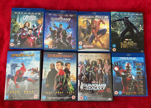Marvel blu ray - marvel,