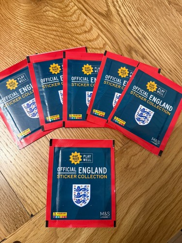 Football sticker packets - m&s,