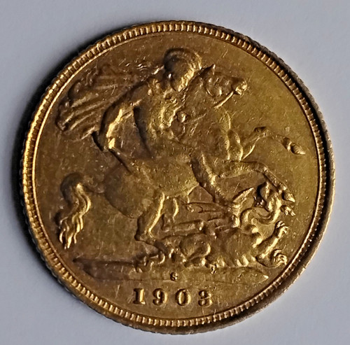 Edward vii 1903 - 1903(s), half