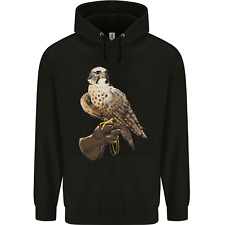 A Falcon Falconry Mens 80% Cotton Hoodie