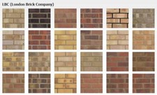 LBC Bricks Red Brick Yellow Brick House Bricks London Stock Brick Packs of 390