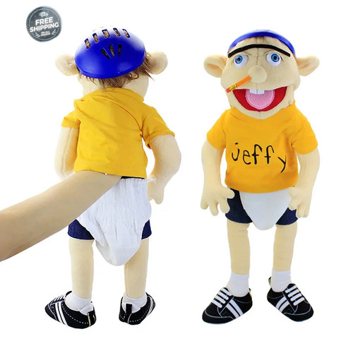 60cm jeffy hand puppet - 60cm, plush