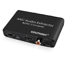 SOUTHSKY 192KHz DAC Converter,HDMI ARC,Bidirectional Optical Coaxial