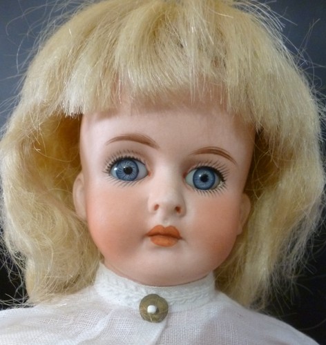 Antique doll bisque - doll,