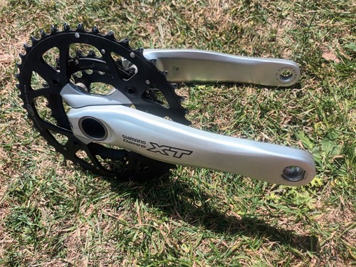 Shimano speed chainset - xt,