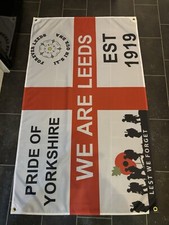 Leeds United Utd LUFC Flag 6ft