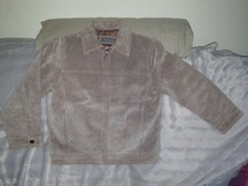 Beige Ben Sherman Suede Jacket ☆ Real Leather ☆ 9-10 Years ☆