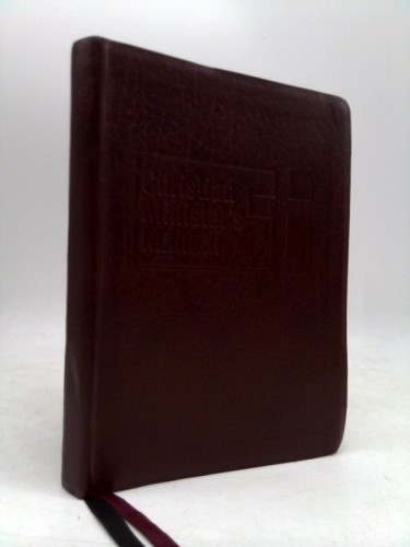 Christian minister manual by - christian,