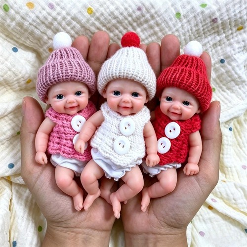 Newborn silicone baby - 6",
