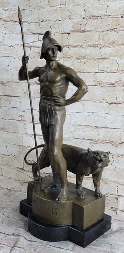 Signed nude male roman warrior - nude,