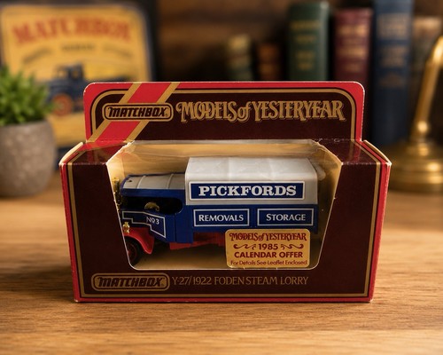 Matchbox 1922 foden steam - y-27,