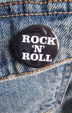Rock 'n' Roll! Small Badge -