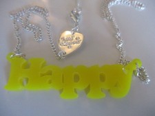 Tatty Devine HAPPY necklace