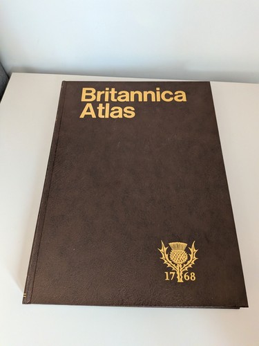 Britannica atlas 1989 hardback - britannica,