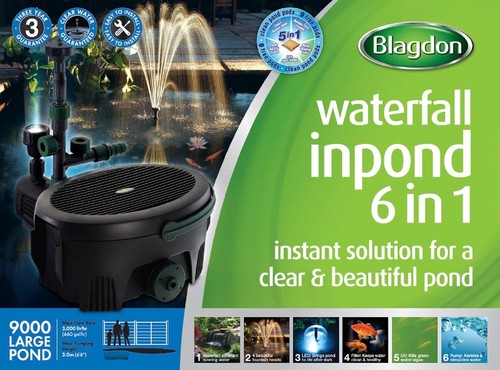 Blagdon one pond - 6, pump