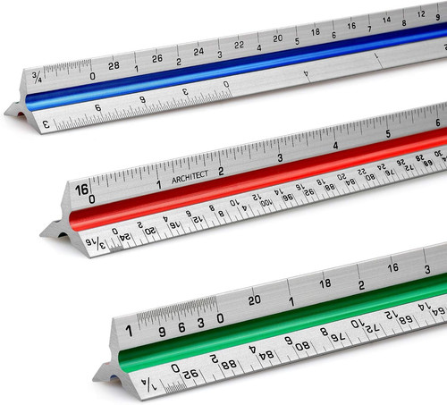 Architectural scale ruler - scale,