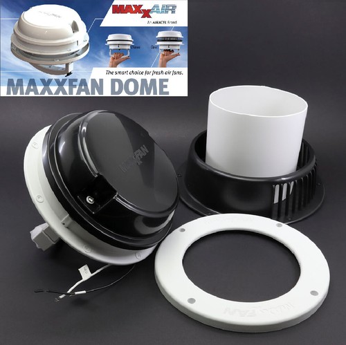 Maxxfan maxxair black 12v dome - maxxfan,