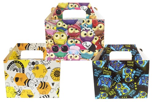 Kids lunch boxes - lunch, cardboard