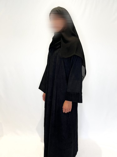 Closed corduroy abaya - closed,