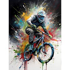 Mountain Biking Extreme Sport