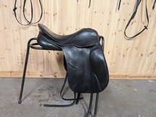 Black English Leather Dressage