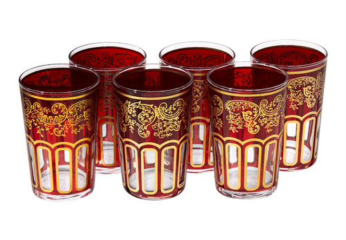 Moroccan tea glasses - moroccan,