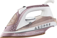Russell Hobbs Steam Iron Pearl Glide, 2600W, Advanced Ceramic Soleplate - 23972